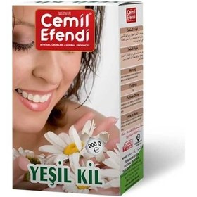 Resim Cemil Efendi Yeşil Kil 200 G 
