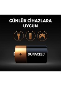 Resim Duracell Lr14/Mn1400 Alkalin Orta Boy C Pil 2 x 2'li 