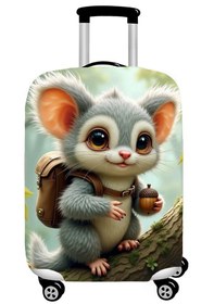 Resim Smart Travel Valiz Koruyucu Kılıfı Orta Boy Sincap 