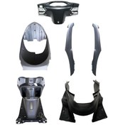 Resim Rks Spontini 110 Siyah Parçalar - 5 Parça Grenaj 