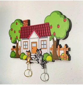 Resim Kişiye Özel Tom Ve Jery Anaharlık Askısı 