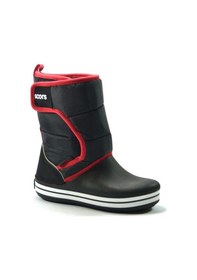 Resim Scors Siyah-Kırmızı Erkek Çocuk Yağmur Kar Bot Kırmızı 