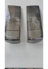 Resim farsan şeffaf füme stop camı vidalı tip Tofaş Uyumlu stop şahin stop cam 