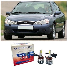 Resim Ford Mondeo Mk2 Led Xenon Uzun Far Ampulü H1 Duo Yeni Seri Beyaz 1996-2000 