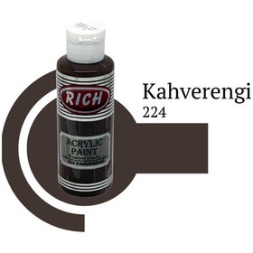 Resim Rich Master Akrilik Boya 120 Cc. 224 Kahverengi 
