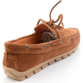 Resim Bambi Taba Hakiki Deri Kadın Loafer Ayakkabı K01680000302 