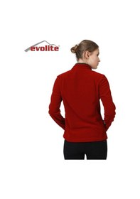 Resim Evolite Fuga Kadın Mikro Polar Sweater - Bordo Çok Renkli 