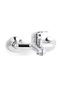 Resim Kustar Elmas Banyo Duş Bataryası Krom 