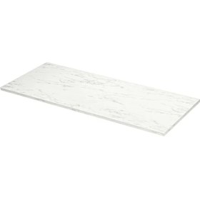 Resim Tezgah, Beyaz Canlı Mermer Etkisi-Laminat, 246X2.8 cm 