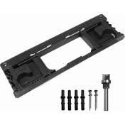 Resim Solar Sanc Kapı Menteşesi Şablonu 8 Menteşe Boyutuna Sahip Kapı Menteşesi Şablonu (Yurt Dışından) 