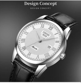 Resim Besthome1 Skmeı 9058 Erkek Saat, Gümüş Kabuk, Siyah Yüz, Su Geçirmez, Çok Renkli Kayış, Moda İzle Çok Renkli 