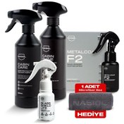 Resim Nasiol-SET 5-Araç Nano Koruma 5'li Seti Standart-Avantajlı Paket-Araç İçi ve Dışı Detailing Seti 
