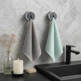 Resim Store Pratik Tak-Çıkar Havlu Askısı - Kendinden Yapışkanlı, Vidalama Gerektirmez, 2 Li Set - Mutfak, Banyo, Kapı Arkası Için Uygun 