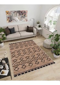 Resim Dijidekor Işıltı Koleksiyonu Model91 Süngerli Dijital Baskılı Saçaksız Mutfak Halısı Yolluk 