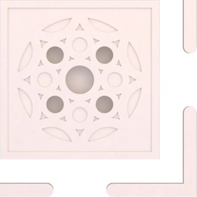 Resim Motifpiyer Tavan Spot Göbek KENARLI-KARE-80-60X60 L-Dis Citali 