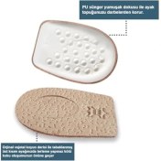 Resim Storemax LT05 - Deri Topuk Koruyucu - Topuk Dikeni Destekleyici Topuk Yükseltici Deri Topuk Desteği (41-43) 