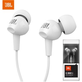 Resim JBL C100Si Orijinal 3.5mm Kablolu Stereo Kulaklık Derin Bas Müzik Spor Kulaklığı Koşu Kulaklığı ... 