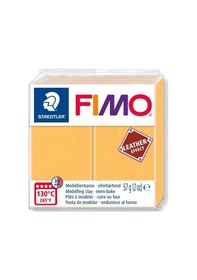 Resim Fimo Leather Effect Modelleme Kili 57Gr - Saffron Yellow 
