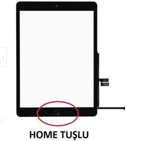 Resim iPad Uyumlu 7.Nesil A2197 10.2" Dokunmatik Siyah 