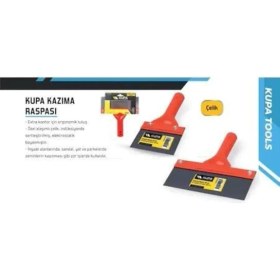 Resim Kazıma Raspası Kalın Çelik Spatula 10 Cm. 