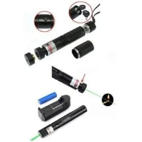 Resim eco port Turbo Yeşil Lazer Pointer - Kibrit Yakabilen Güçlü 15000mV Lazer 