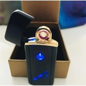 Resim Alsepeteavm Kişiye Özel Dokunmatik USB Atatürk Imzalı Yazılı Şarjlı Çakmak 