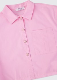 Resim Panço Kız Çocuk Pembe Gömlek 