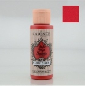 Resim 609 Çilek Kumaş Boyası 59Ml Cc N11.3931 