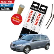 Resim Opel Corsa C Silecek Takımı 2000-2006 Bosch Aerotwin N11.3239 