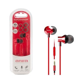 Resim Aiwa ESTM-50RD Kulak İçi Kulaklık Kırmızı 