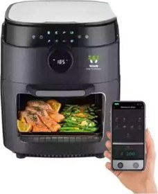 Resim Wiami Airfryer Oven 12 L Hava Fritözü Siyah 