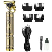 Resim İklimStore Ps-033 Çelik Kasa Profesyonel T-bıçak Saç Sakal Ense Ve Çizim Tıraş Makinesi - Mi3492-6457 