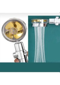 Resim İsaoğlu Yapı Turbo Duş Başlığı Ekstra Tazzikli Pervaneli Duş Sistemi Fonksiyonlu Başlık Diğer 