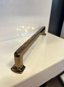 Resim Levante Metal Kulp 192mm Bronz Dolap Kapak Modern Çekmece Mobilya Tv Ünite Komidin Vestiyer Bronz 