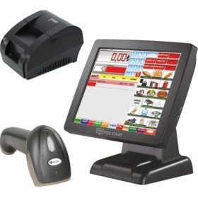 Resim Viapos Market Dokunmatik Barkodlu Eko Hızlı Satış Sistemi Set 3 (Dokunmatik Pos Pc - Markete Özel Yazılım - El Tipi 1d Barkod Okuyucu - 58MM Termal Fiş Yazıcı - Elektronik Yazarkasa Para Çekmecesi 