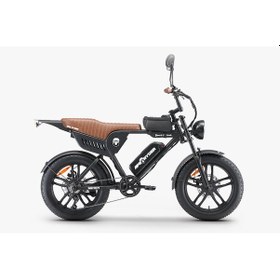 Resim Ape Ryder Genon Ultra 750w Elektrikli Bisiklet Ayna Çanta Ve El Gazıi Siyah 