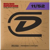 Resim Jim Dunlop DAB1152 Medium-Light 80/20 Bronze Akustik Gitar Teli (11-52) 