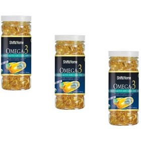 Resim Aksu Vital Shiffa Home Omega 3 Balık Yağı 1000 MG 100 Softgell Kapsül 3 Adet 