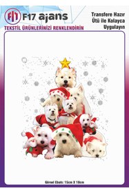 Resim F17 Ajans Ütü ile Yapışan Tekstil DTF Transfer Baskı 