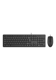 Resim A4 Tech Kr-3330s Usb Q Trk Siyah Klavye - Mouse Set 