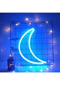 Resim 24v Neon Şerit Led Mavi Işık 