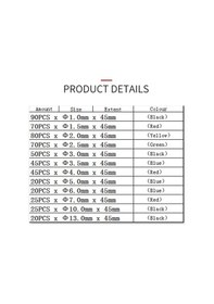 Resim Novahub 560 Adet Renkli Isıyla Büzülebilir Tüp Seti - 600v Yalıtım, 125 C Dayanıklılık, Çok Amaçlı Kablo Koruma Uygulamaları 