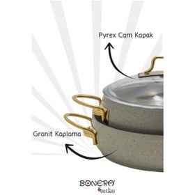 Resim Marbella 7 Parça 18-20-24 Cm Ten. 24cm Tav. Set Güveç Model Gümüş 