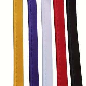 Resim 4 yard kenar dikiş şeridi, piping bantı, cheongsam ev tekstili rulo kenar şeritleri dikim ve giyim bitirme için 
