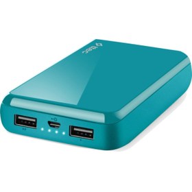 Resim STOREMAX sellbuystore 2BB156TZ ReCharger Taşınabilir Şarj Aleti / Powerbank, 10.000 mAh, Turkuaz 1053513 