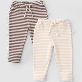 Resim 2'li Organik Pamuk Bebek Pantolonu Playtime - Playtime / 12-18 Ay 