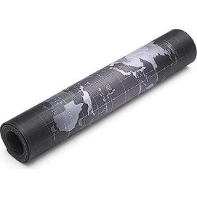 Resim TeknoKapsül Xl Dünya Haritası Oyun Altlığı, 70 x 30 Cm, Dünya Haritası Kaymaz Tabanlı Doğal Kauçuk, Sıkı V 