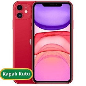 Resim Apple iPhone 11 YD Sıfır Kapalı Kutu | 128 GB Kırmızı 