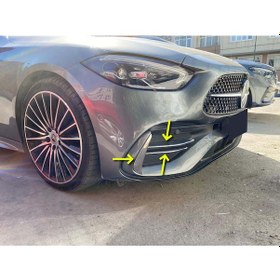 Resim Mercedes W206 C Serisi Krom Sis Farı Çerçevesi Aksesuarı 6 Parça 