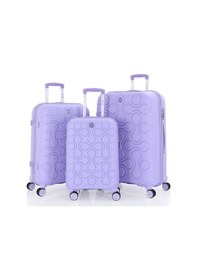 Resim Mçs Üçlü Polipropilen Valiz Seti V376 S23sy1000029-set 00025 Lila 